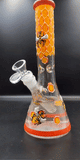 10" Glow In The Dark Beehive Beaker Bong - Avernic Smoke Shop