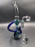 10" Infyniti Glass 2-in-1 Recycler - Avernic Smoke Shop