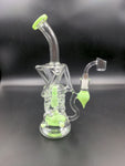 10" Triple Arm Recycler Rig - Avernic Smoke Shop