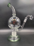 11" Tsunami Shower Head Globe Concentrate Rig - Avernic Smoke Shop