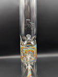 12" Candy Wig Wag Beaker - By Texas Hot Glass - Avernic Smoke Shop