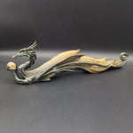 12" Dragon Holding Skull Incense Burner - Avernic Smoke Shop