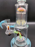 12" Honey Drip Double Tier Water Pipe - Avernic Smoke Shop