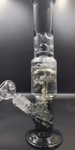 12" Skull Bong with Slitted Dome Perc