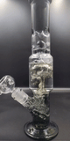 12" Skull Bong with Slitted Dome Perc - Avernic Smoke Shop