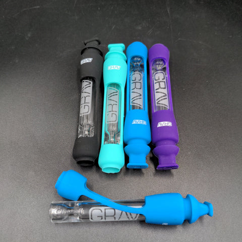 12mm GRAV® Taster Pipe With Silicone Skin