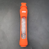12mm GRAV® Taster Pipe With Silicone Skin orange