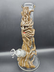 13" 3D Graphic Beakers Assorted Designs - Avernic Smoke Shop