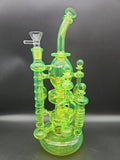 13" Full Color Swiss Castle Recyclers - Avernic Smoke Shop