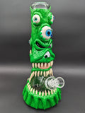 13" Monster Mouth 3D Beaker Bong 7mm - Avernic Smoke Shop