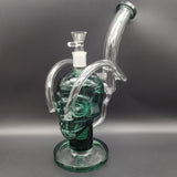 13" Skull Recycler Bong w/ Matrix Perc - Avernic Smoke Shop