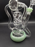 13.5" Quad Tube Donut Recycler Bong - Avernic Smoke Shop