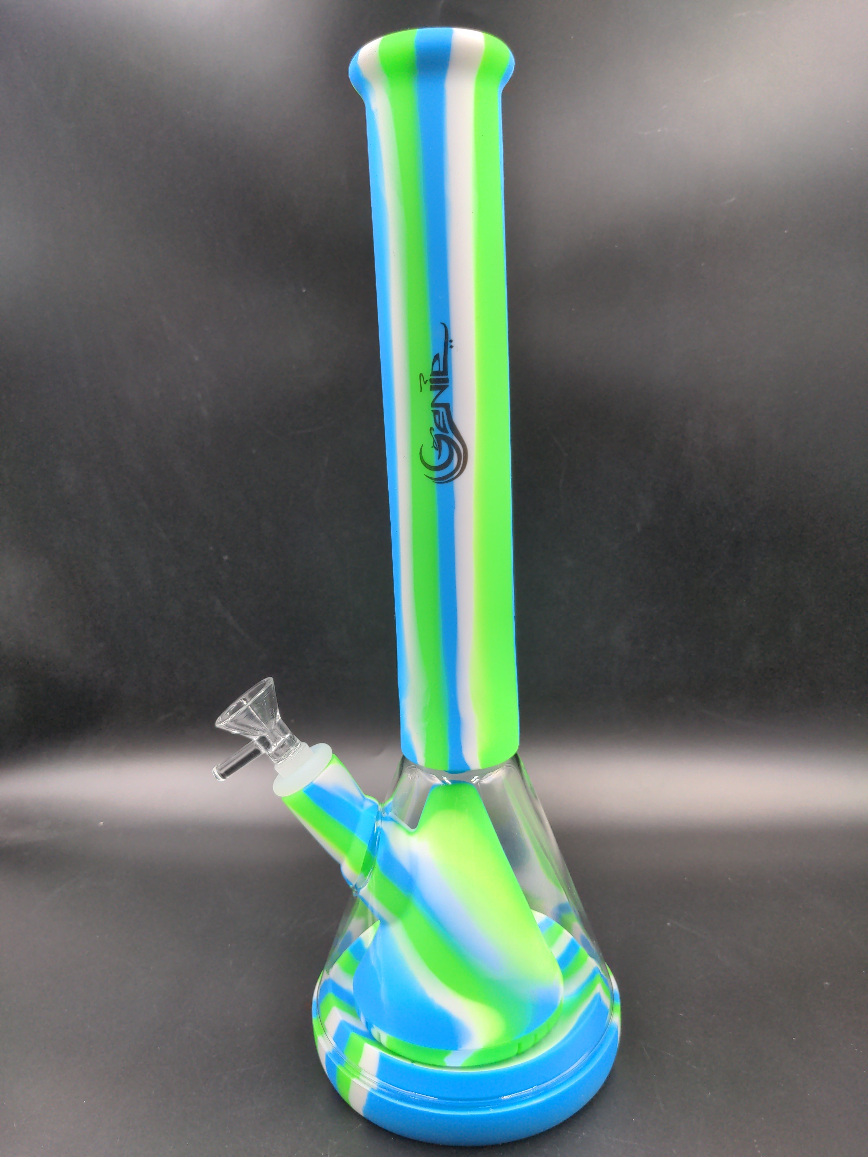 14-genie-striped-silicone-