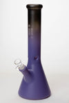 14" Infyniti 9mm Two tone frosted glass beaker - Avernic Smoke Shop