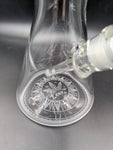 15" Genie 9mm Sandblasted Artwork Glass Water Bong