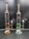 15" Tsunami Double Honeycomb Rig - Avernic Smoke Shop