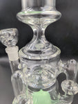 15.5" 3 Arm Recycler w/Thin Neck - Avernic Smoke Shop