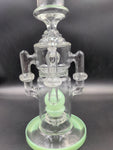 15.5" 3 Arm Recycler w/Thin Neck - Avernic Smoke Shop