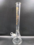 16" Blueberry Glass Beaker Water Beaker - Avernic Smoke Shop
