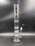 16" Dopezilla Cerberus Straight Tube Water Pipe - Avernic Smoke Shop