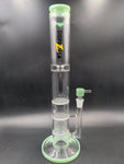 16" Dopezilla Cerberus Straight Tube Water Pipe - Avernic Smoke Shop