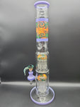 16" Wig Wag Double Tree Bong - Avernic Smoke Shop