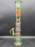 16" Wig Wag Double Tree Bong - Avernic Smoke Shop