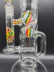 17" 360 Inline Helix Recycler Straight Tube - by THG - Avernic Smoke Shop