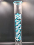 18″ Mathematix Beaker w/ Colored Lip - Avernic Smoke Shop