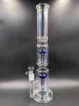 18.5" AQUA Glass Dual Tree arm / 7mm - Avernic Smoke Shop