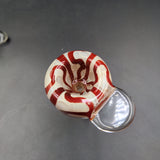 18mm Color Swirl Bowl - by LimboGlass - Avernic Smoke Shop