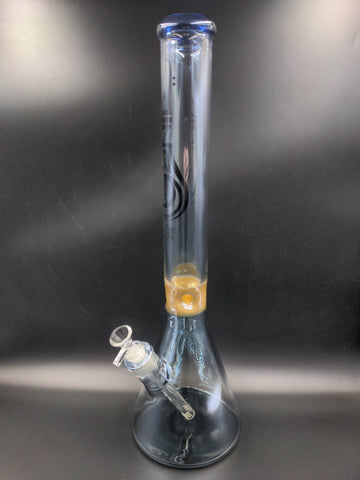 19" Genie 7mm Tinted Metallic Glass Water Bong - Avernic Smoke Shop