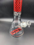 20" Luxury Patterned Supreme 9mm Glass Beaker - Avernic Smoke Shop