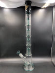 23" MGM Quad Tree Perc Glass Straight Tube - Avernic Smoke Shop