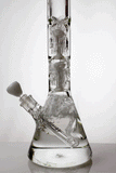 24" genie double 6 arms heavy glass water beaker bong - Avernic Smoke Shop