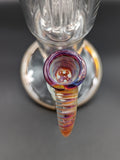 2K Glass Dual Inline to 8 Arm Bongs - Color Accented - Avernic Smoke Shop