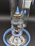 2K Glass Worked Dual Inline to Imperial Tube - Avernic Smoke Shop
