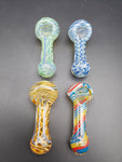 3.25" Color Swirl Hand Pipe - Avernic Smoke Shop