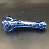 3.5" Etched Swirl Spoon Pipe
