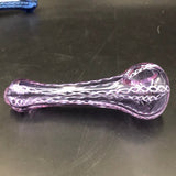 3.5" Etched Swirl Spoon Pipe