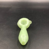 3.5" Light-Green Swirled Spoon Pipe