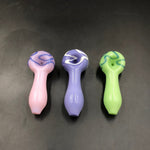 3.5" Pastel Swirl Spoon Pipe - Avernic Smoke Shop