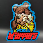 Top Bar 3.5g Vicious Trappers Mylar Bags Die Cut - Avernic Smoke Shop