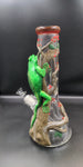 3D Lizard Beaker Heavy Glass Bong
