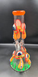 3D Mushroom Beaker Heavy Glass Bong - Avernic Smoke Shop