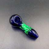 4" 3D Glow Frog Hand Pipe - Avernic Smoke Shop