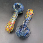 4" Bubble Frit Hand Pipe - Avernic Smoke Shop