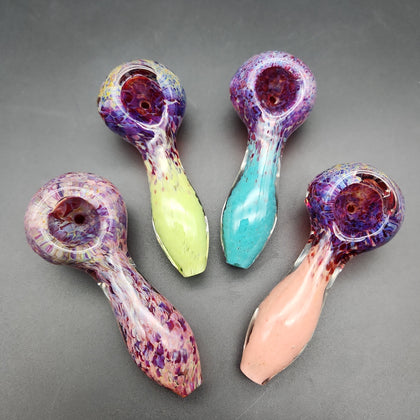 4" Dual Frit Hand Pipes - Avernic Smoke Shop