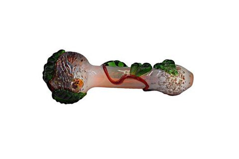 4" Five leaves Design Hand Pipe - Avernic Smoke Shop