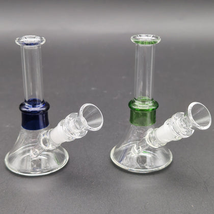 4" Mini Beaker Bong Classic Style - Avernic Smoke Shop